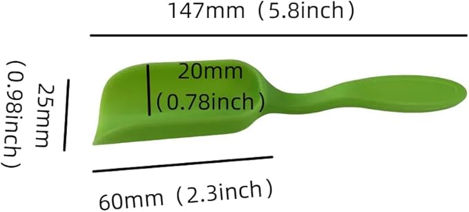 10pcs Liyee Mini Gardening 5 Colors Plastic Small Spoons,Succulent Cultivation Digging and Transplanting,Can Also Be Used For Tea-leaf/Coffee/Laundry Detergent Spoons (Multiple colors)