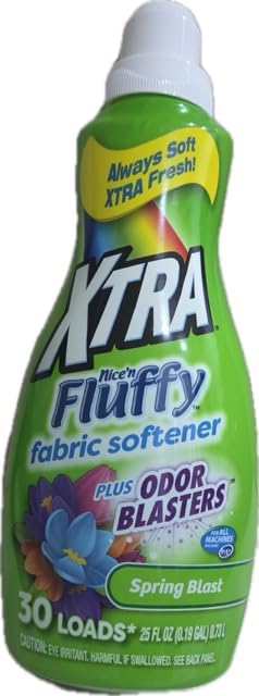 Nice and Fluffy- Fabric Softener~ Spring Blast (30 loads each btl.) (2Pk-50 ozs)