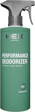 HEX Performance Deodorizing Spray, Fragrance Free, 22oz - Awesome for Shoes, Gear, Activewear & Fabrics, Yoga Mats & Gym Equipment, Carpet, Pets, Odor Eliminator & Fabric Refresher Spray
