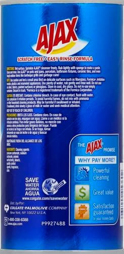 Ajax Powder Cleanser with Bleach, 14 oz (396 g)