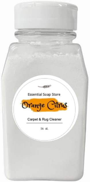 Carpet & Rug Cleaner, Chemical Free, 16 Fl Oz, Powder, Fragrance Variation (Orange Citrus)