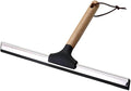 10 Inch Shower Squeegee with Wooden Handle Silicone Blade Glass Wiper for Bathroom Doors Mirrors Windows Household Cleaning Tool Water Scraper for Soap Scum Removal Home Decor