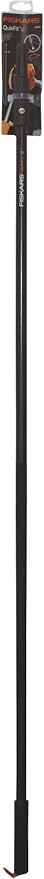 Fiskars QuikFit Shaft L, Length: 156 cm, Aluminium, Black/Orange, 1000661