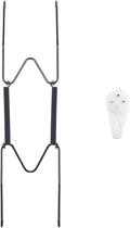 Bilillo Plate Hangers for The Wall, Suitable for 8''-10'' Decorative Plate,Invisible Heavy Duty Wire Plate Holder with Wall Hooks, Plate Hangers for Displaying Plates, Platter, Dish (Black)