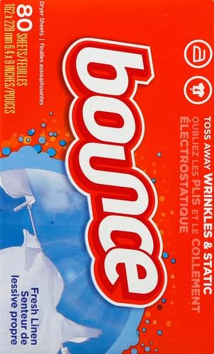 Bounce Dryer Sheets - Fresh Linen - 80 ct
