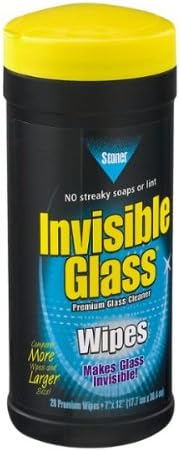 28CT Invis Glass Wipes