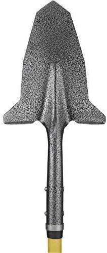 Spear Head Spade SHFD3 40" Red Garden Spade Shovel - Gardening Shovel with a 9" x 11" Beveled Blade, Steel-Reinforced Fiberglass Long Handle & Cushioned D-Grip - Digging Spade for Planting