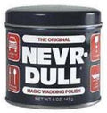 Nevr-Dull Original Model L 5 oz Magic Wadding Metal Polish - Quantity 9