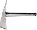 Stainless Steel Garden Hoe Pick 15-inch Length Lightweight Weather Resistant Metal Multipurpose Hand Tool for Gardening Cultivator Weeding Seeding Turning Soil
