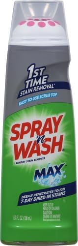 Spray 'n Wash Max Gel Pre-Treat Laundry Stain Stick, 6.7 oz Stain Remover Stick