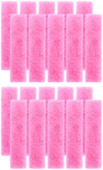 - Pink Resin Blaster Cleaning Pads - 40 Pack of Rectangular Scrubbing Pads for The x SnowTree Resin Blaster Magnetic Glass Cleaner