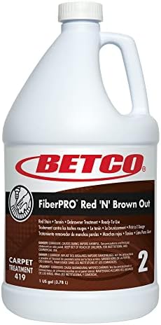 Betco® FiberPRO® Red 'N' Brown Out Carpet Treatment, 1 Gallon, Case Of 4