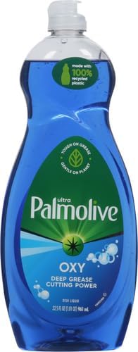 Palmolive Ultra Dish Liquid Oxy Power Degreaser, 32.5 Fl Oz (Pack of 2)