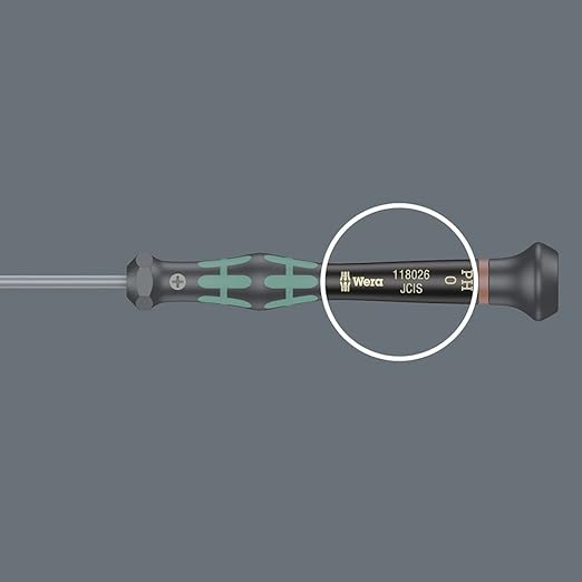 Wera 2067/6 Kraftform Micro Torx BO Tamper-Resistant Electronics Screwdriver Set and Rack, 6-Piece