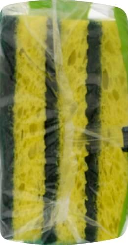 Scotch-Brite Heavy Duty Scrub Sponge, 9 Kitchen Sponges for Tough Messes, Lasts 3X Longer, Best for Cast Iron Skillets & Outdoor Grills, Flexible, Durable & Strong (Pack of 5)