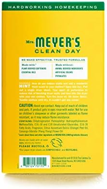 MRS. MEYER'S CLEAN DAY Dryer Sheets, Fabric Softener, Reduces Static, Infused with Essential Oils, Honeysuckle, 80 Count
