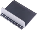 Black Kitchen Sink Squeegee and Cleaning Brush, for Countertop and Vegetable Cleaning
