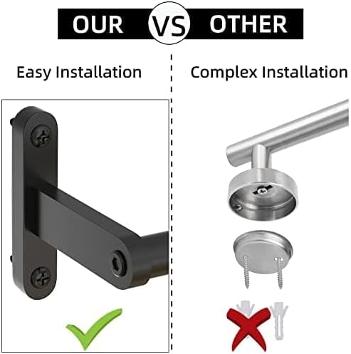 24 Inch Bathroom Towel Bar, Towel Racks for Bathroom Wall Mounted, Modern Stainless Steel Bath Towel Holder, Brushed Nickel