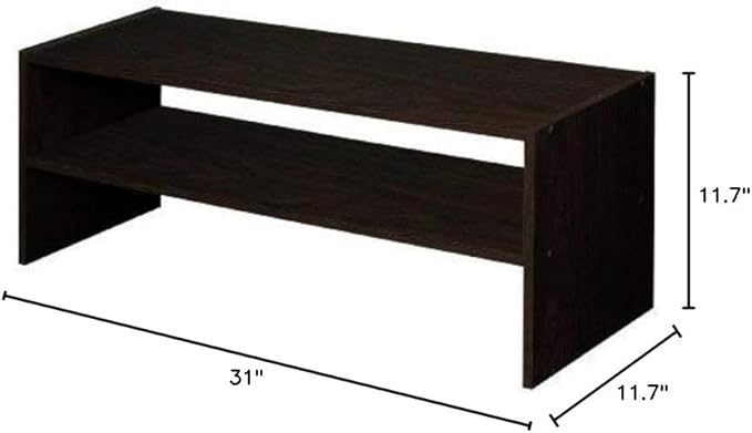 ClosetMaid 8923 Stackable 31-Inch Wide Horizontal Organizer, Espresso