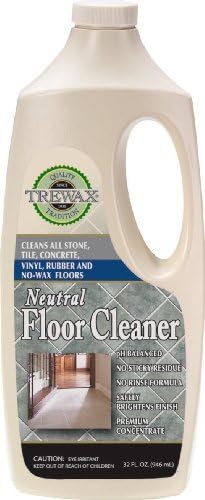Trewax No Scent Floor Cleaner 32 oz. Liquid