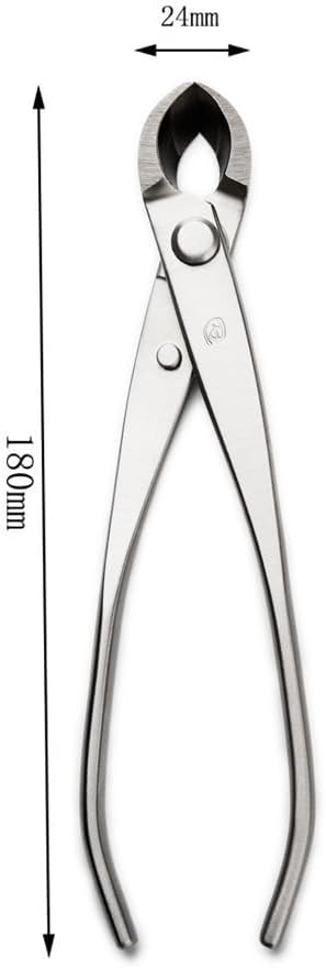 tianbonsai Bonsai Tools 180 Mm Round Edge Cutter Multifunctional Bonsai Cutter With Both Straight Edge And Round Edge