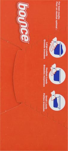 Bounce Fabric Softener Sheets, Orange Outdoor Fresh 160.0 Count