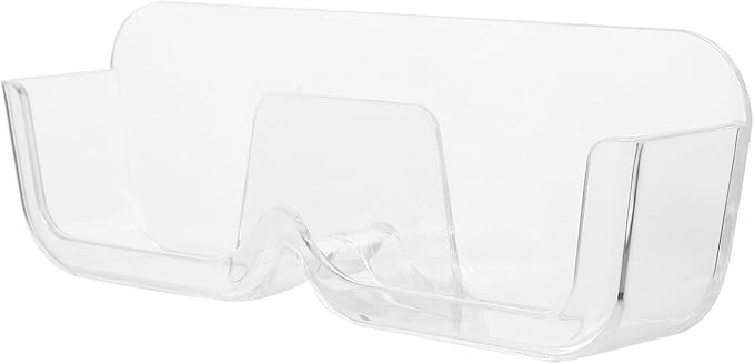 STAHAD Punch-Free Wall-Mounted Glasses Storage Box Portable Sunglasses Organizer Indoor Eyewear Holder for Household Use