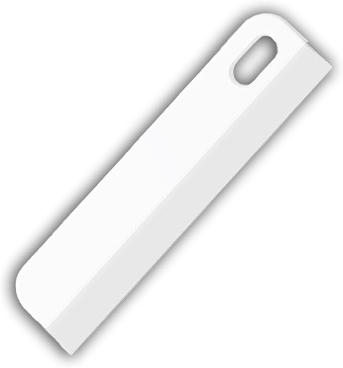 Kitchen Sink Squeegee Samll Silicone Scraper Brush Tool for Countertop Glass Shower Doors Mirrors Bathroom Walls Car Windshield Tiny Windows Compact Soft Clear Tile Window Squeegees 8.6in