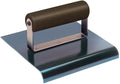 Kraft Tool CF577P 1/2-Inch Radius Blue Steel Hand Edger with Plastic Handle, 6 x 6-Inch
