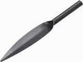 12-inch Garden Trowel Tool Willow Leaf-Shaped Hand Shovel Garden Spade High-Carbon Steel Material One-Piece Forged Heavy Duty Tools Transplanting Digging Planting Weeding, Gray