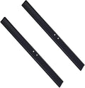2PCS Replacement Silicon Rubber Squeegee Blade, 14 Inch (Black)