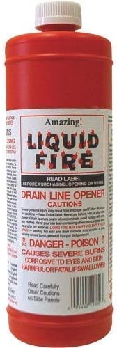 2 Set - Manufacturer Amazing Products Liquid Fire Drain Line Opener, 32 Oz