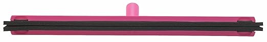 Vikan 77541 Squeegee,Fixed Head,Floor,24",PP/RB,Pink