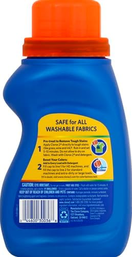 Clorox 2 for Colors - Stain Remover and Color Brightener, 22 Ounces (Packaging May Vary)