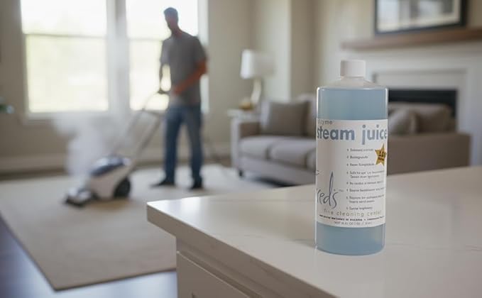 Fred’s Enzyme Carpet Steam Juice - For Home Carpet Cleaning Machines, Deep-Cleaning & Pet-Stain Formula