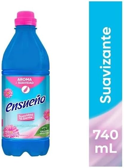 ENSUEÑO Fabric Softener Aroma y Suavidad, 740ml, 3 Pack