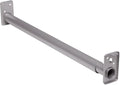 Knape & Vogt Closet Pro HD RP0022-18/30 Adjustable Closet Rod, 18-Inch to 30-Inch, Platinum