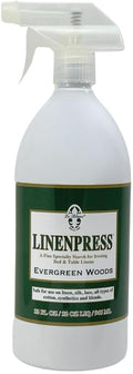 Le Blanc® Evergreen Woods Linenpress® – Luxury Starch Alternative for Pressing Fabrics- 32 oz. (1 Pack)
