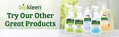 Biokleen Natural Cold Water Laundry Detergent - 128 Loads - Liquid, Concentrated, Eco-Friendly, Non-Toxic, Plant-Based, No Artificial Fragrance or Preservatives