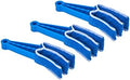 Blind Cleaner Duster Tool, Fan Blade Cleaner, Air Duct Cleaning Tools, Blue Window Blinds Cleaner with Microfiber Sleeve for Fans, Window Blinds, Vents, Shutters…(3 Pack -Superio)