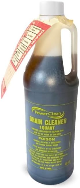 Grip Tight Tools DC1Q 1 qt. Sulfuric Drain Cleaner