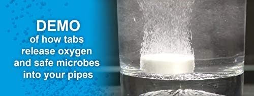 Drain & Pipe Oxy-Tabs for Garbage Disposals - Eliminates Garbage Disposal Odors. Garbage Disposal Cleaner and Food Particle Remover (10)