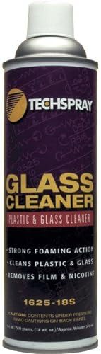 TechSpray 1625-18S Glass Cleaner, 18 oz. Foaming Aerosol