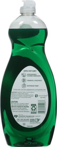 Palmolive Ultra Strength Liquid Dish Soap, Original Green, 32.5 Fluid Ounce (Pack of 2)