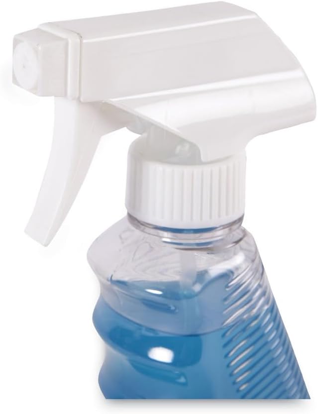 Boardwalk BWK47112AEA 32 oz. Spray Bottle Industrial Strength Trigger Glass Cleaner with Ammonia