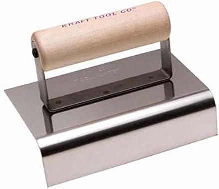Kraft Tool CF243 1-1/2-Inch Radius 2-Inch Lip Edger, 6 x 4-Inch