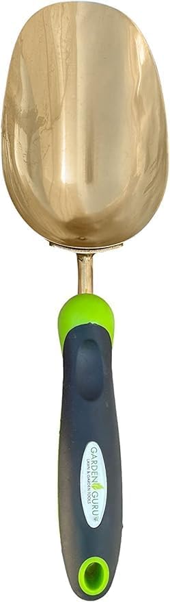 Garden Guru Super Strong Titanium Garden Scoop Trowel Shovel Transplanter - Rust Resistant - Ergonomic Handle - Perfect Hand Shovel for Gardening Transplanting and Digging - 1 Case (48 Pcs)