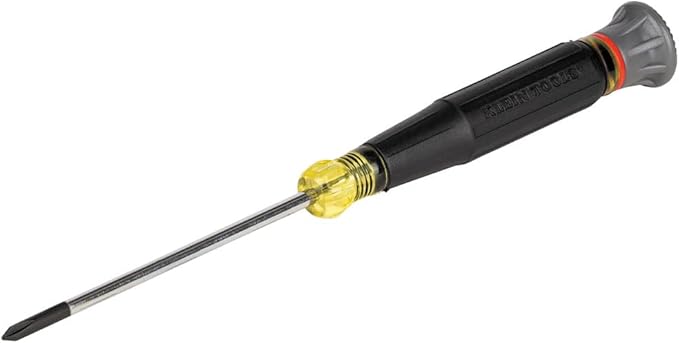 Klein Tools 85615 Mini Precision Screwdriver Set, 4-Piece Phillips and Slotted Set, Ideal for Electronics, Small Appliances, Terminal Blocks