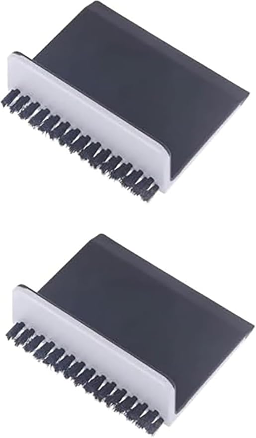 2 Pcs Black Kitchen Sink Squeegee Cleaner Countertop Brush Wiper Home Kitchen Tool Fruit and Vegetable Cleaning Brushes Accessories Utensils and Gadgets