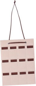 Alipis Felt Sunglasses Organizer Hanging Bag Wall Pocket Storage Pouch 30x40cm Small Camel Eyewear Holder for Door and Wall Hanging